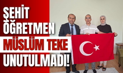 Şehit Öğretmen Müslüm Teke Unutulmadı!