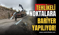 Tehlikeli Noktalara Bariyer Yapılıyor!