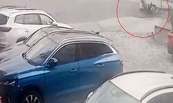 Ters Yönde İlerleyen Motosiklet Alt Yola Düştü