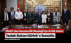 TİGAD’dan Gazetecilik Mesleği İçin Kritik Adım! Taslak Bakan Gürlek’e Sunuldu