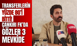Transferlerin Yüzde 80’i Bitti! Çankırı FK’da Gözler 3 Mevkide