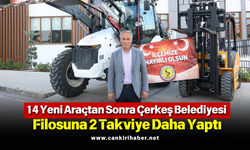 14 Yeni Araçtan Sonra Çerkeş Belediyesi Filosuna 2 Takviye Daha Yaptı