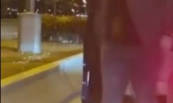 Bebekli Ailenin Önünü Kesip Tehdit Savurdular!