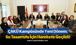 ÇAKÜ Kampüsünde Yeni Dönem: Su Tasarrufu İçin Harekete Geçildi!