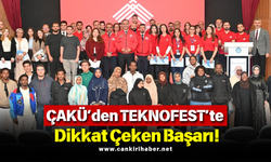ÇAKÜ’den TEKNOFEST’te Dikkat Çeken Başarı!