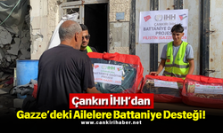 Çankırı İHH’dan Gazze’deki Ailelere Battaniye Desteği!