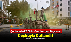 Çankırı’da 29 Ekim Cumhuriyet Bayramı Coşkuyla Kutlandı!
