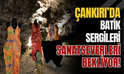 Çankırı’da Batik Sergileri Sanatseverleri Bekliyor!