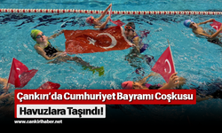 Çankırı’da Cumhuriyet Bayramı Coşkusu Havuzlara Taşındı!