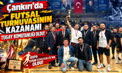 Çankırı’da Futsal Turnuvasının Kazananı Tugay Komutanlığı Oldu!