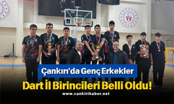 Çankırı'da Genç Erkekler Dart İl Birincileri Belli Oldu!