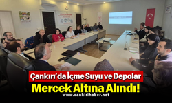 Çankırı’da İçme Suyu ve Depolar Mercek Altına Alındı!