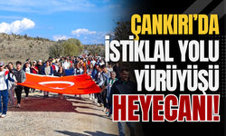 Çankırı’da İstiklal Yolu Yürüyüşü Heyecanı!