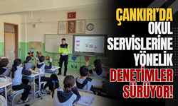 Çankırı’da Okul Servislerine Yönelik Denetimler Sürüyor!