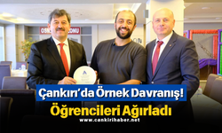Çankırı’da Örnek Davranış! Öğrencileri Ağırladı