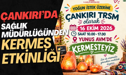 Çankırı’da Sağlık Müdürlüğünden Kermes Etkinliği