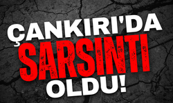 Çankırı’da Sarsıntı Oldu!