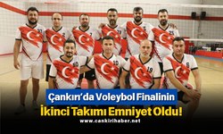 Çankırı’da Voleybol Finalinin İkinci Takımı Emniyet Oldu!