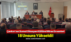 Çankırı’nın Somut Olmayan Kültürel Miras Envanteri 18 Unsura Yükseldi!