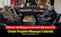 Eldivan’da Altyapı ve Kırsal Kalkınma İçin Ortak Projeler Masaya Yatırıldı