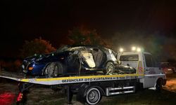 Feci Kaza! Otomobil Takla Attı, 3 Kişi Yaralandı
