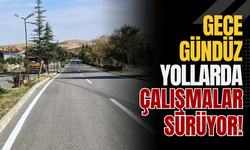 Gece Gündüz Yollarda Çalışmalar Sürüyor!