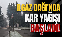 Ilgaz Dağı’nda Kar Yağışı Başladı!