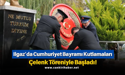 Ilgaz’da Cumhuriyet Bayramı Kutlamaları Çelenk Töreniyle Başladı!