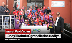 İmaret Vakfı’ndan Tüney İlkokulu Öğrencilerine Hediye!