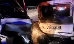 Kamyonet Park Halindeki Otomobile Çarptı: 1 Yaralı