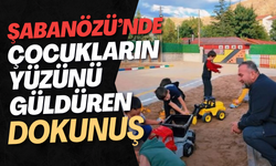Şabanözü’nde Çocukların Yüzünü Güldüren Dokunuş