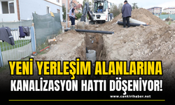 Yeni Yerleşim Alanlarına Kanalizasyon Hattı Döşeniyor!