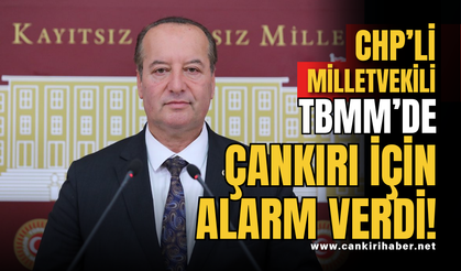 CHP’li Milletvekili TBMM’de Çankırı İçin Alarm Verdi!