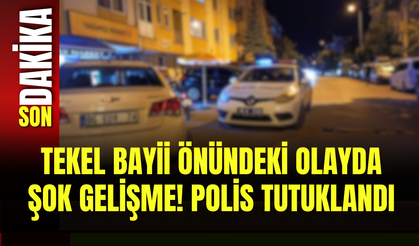 Tekel Bayii Önündeki Olayda Şok Gelişme: Polis Tutuklandı