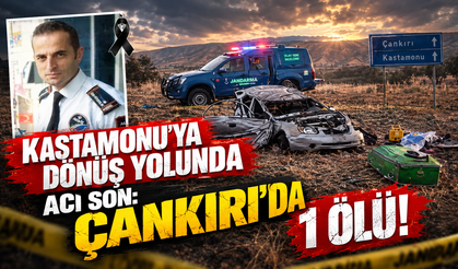 Kastamonu’ya Dönüş Yolunda Acı Son: Çankırı’da 1 Ölü!