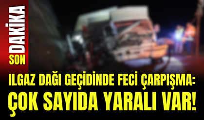 Ilgaz Dağı Geçidinde Feci Çarpışma: Çok Sayıda Yaralı Var!