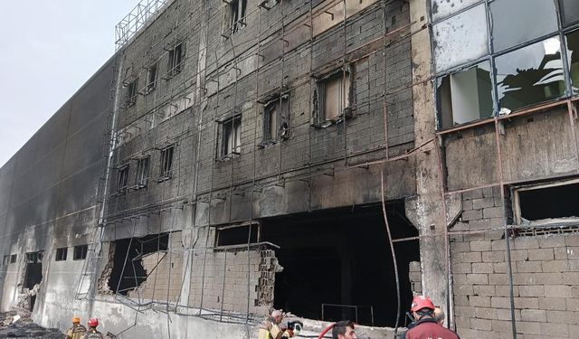 Ankara’da fabrika yangını