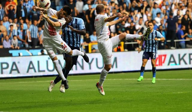 Adana Demirspor-Kayserispor maçı sona erdi, işte detaylar ve maç özeti