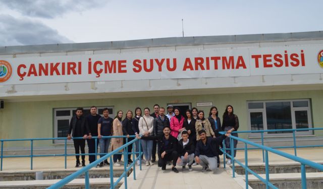 Çankırı Üniversitesi İnşaat Öğrencilerinden Teknik Gezi