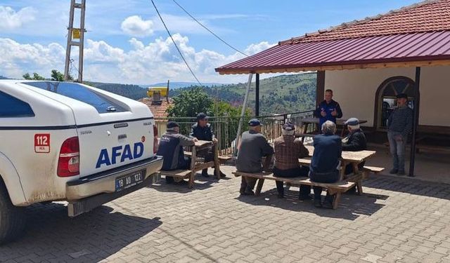 Çankırı AFAD Yapraklı'da