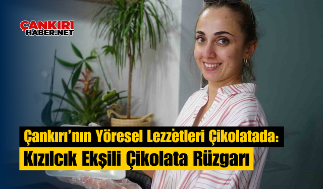 Çankırı’nın Yöresel Lezzetleri Çikolatada: Kızılcık Ekşili Çikolata Rüzgarı