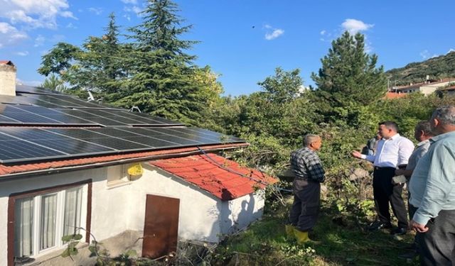 Ilgaz Belören Köyü’ne Güneş Enerji Sistemi Kuruldu