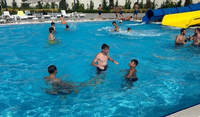 Kızılırmak Belediyesi Miniklerle Aquapark'ta Eğlenceli Anlar Yaşadı