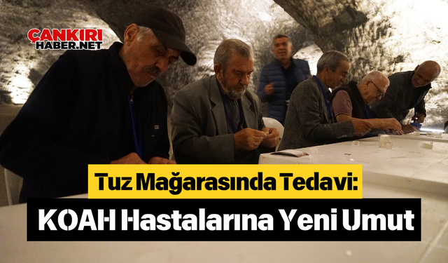 Tuz Mağarasında Tedavi: KOAH Hastalarına Yeni Umut