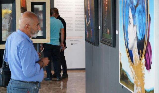 Adıyaman’da İtalyan Ressamların eserleri sergilendi