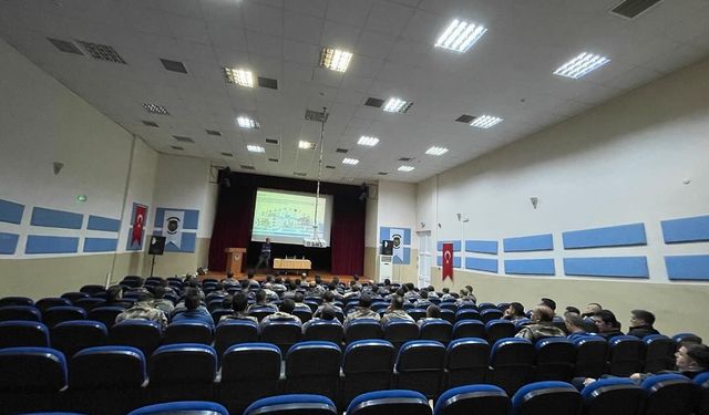 Çankırı'da Özel Harekat Personeline Afet Farkındalık Eğitimi