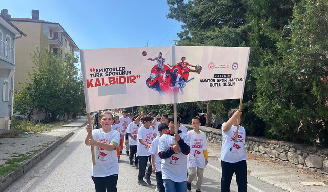 Çerkeş ve Şabanözü'nde Amatör Spor Haftası Etkinlikleri