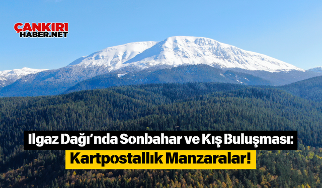 Ilgaz Dağı’nda Sonbahar ve Kış Buluşması: Kartpostallık Manzaralar!