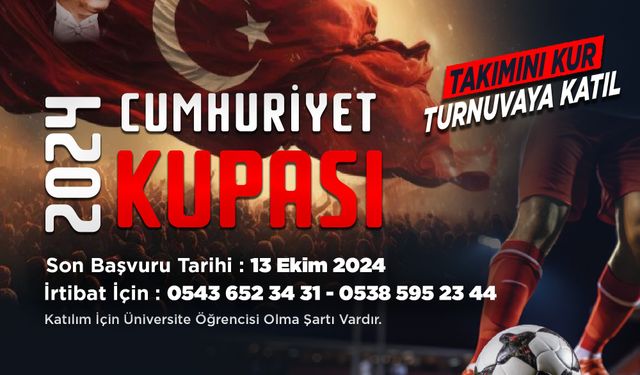 Talas Belediyesi'nden Cumhuriyet Bayramı'na Özel Futbol Turnuvası!