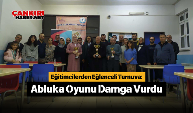 Eğitimcilerden Eğlenceli Turnuva: Abluka Oyunu Damga Vurdu